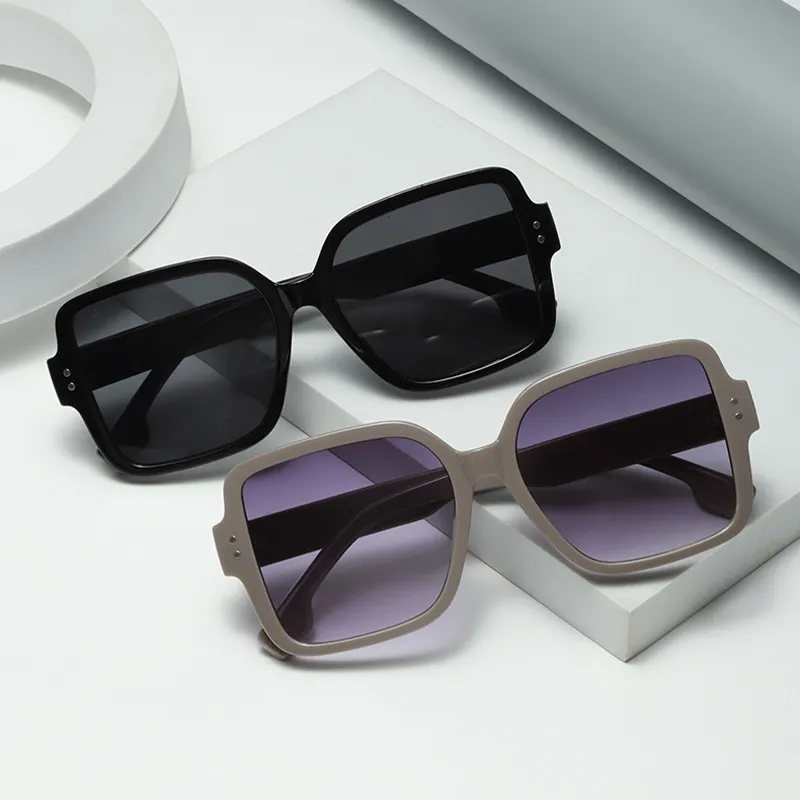 MUYKUY PC Square Sunglasses Unisex-3