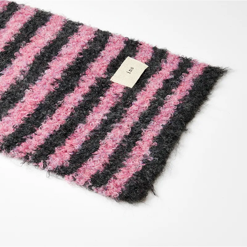 MUYKUY Knit Scarves Unisex-14