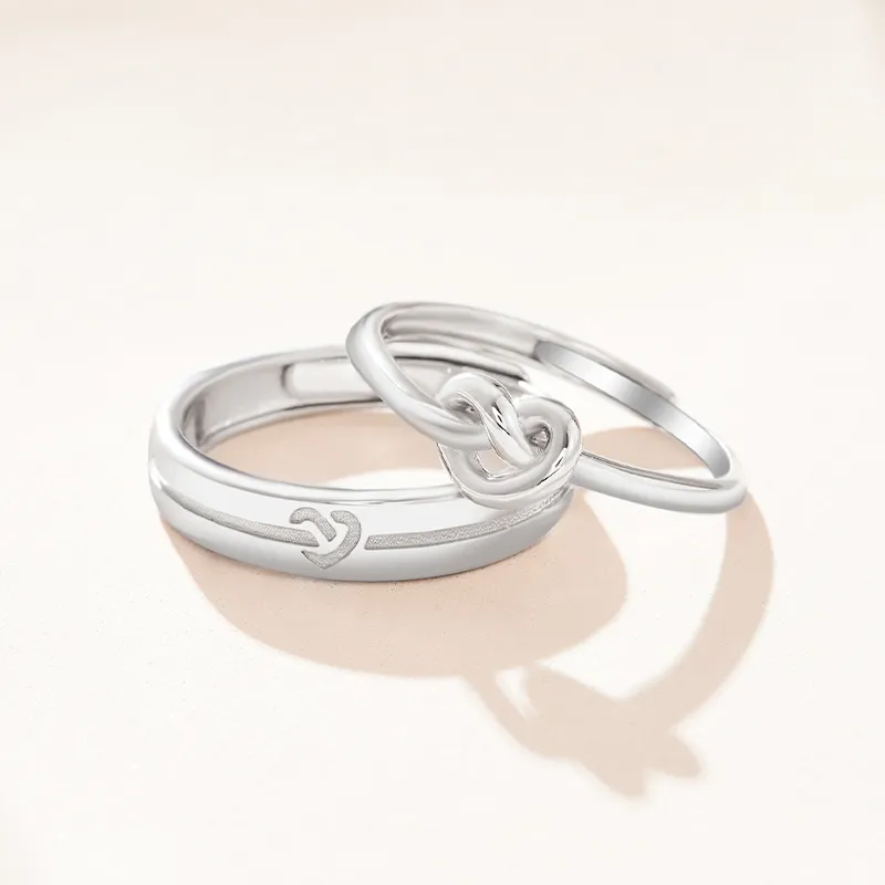 MUYKUY 999 Fine Silver Rings Unisex-3