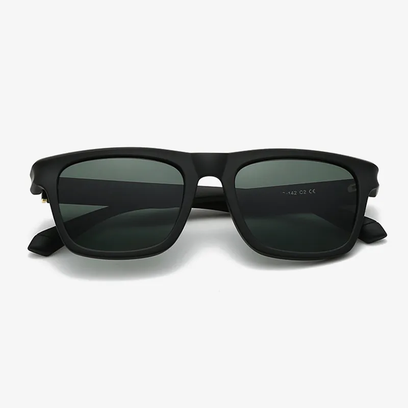 MUYKUY PC Square Sunglasses Unisex-7