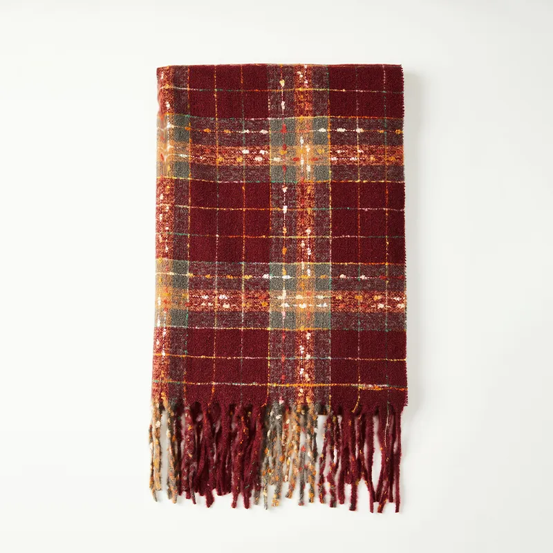 MUYKUY Polyester Knit Scarves Women's-1