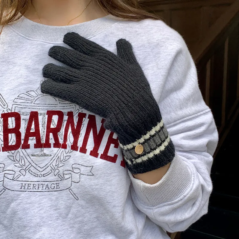 MUYKUY Polyester Knit Gloves Unisex-16