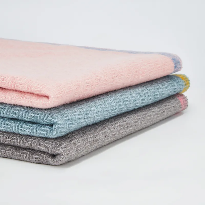 MUYKUY Polyester Knit Scarves Women's-3