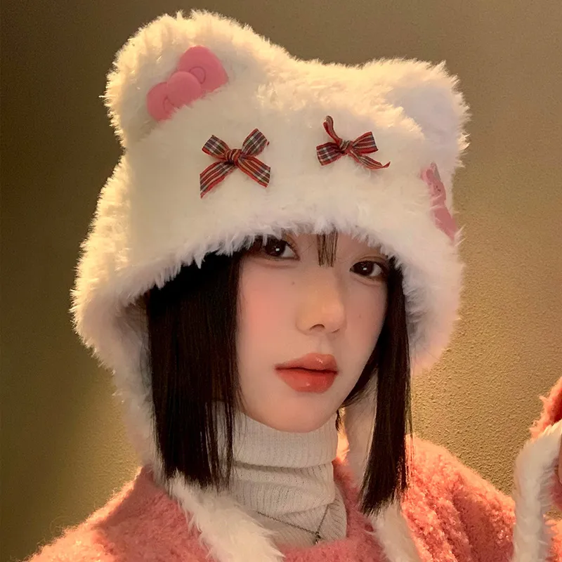 MUYKUY Polyester Beanies Women's-14