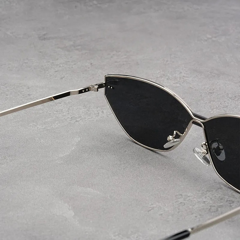 MUYKUY Metal Cat Eye Sunglasses Women's-2