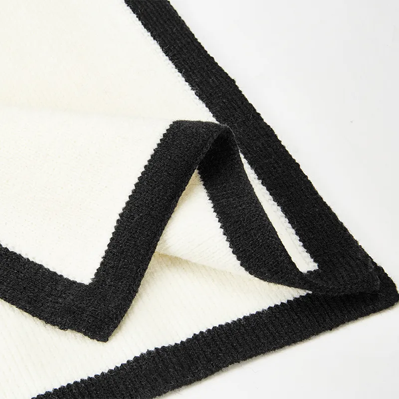 MUYKUY Knit Scarves Unisex-2