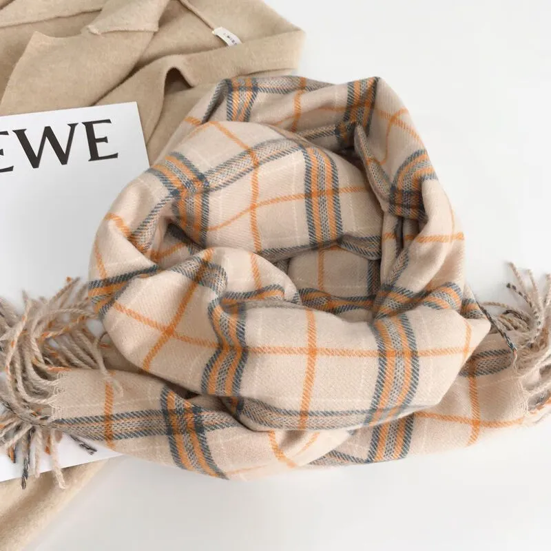 MUYKUY Knit Scarves Unisex-13