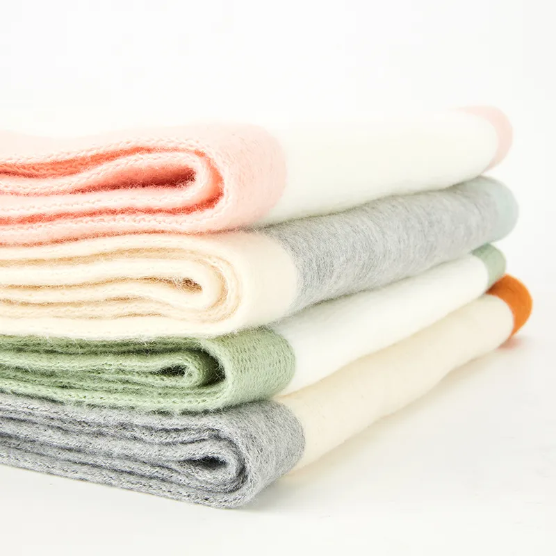 MUYKUY Acrylic Knit Scarves Unisex-4