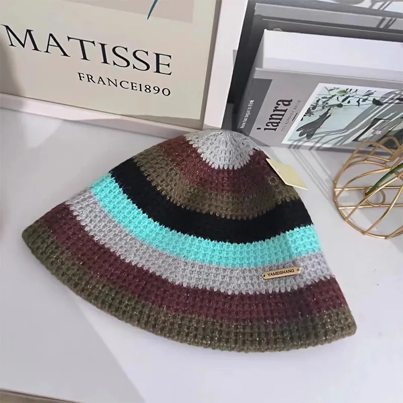 MUYKUY Acrylic Polyester Beanies Women's-5