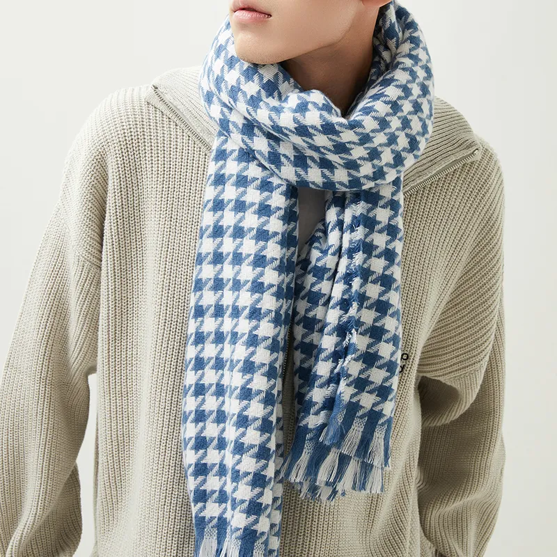 MUYKUY Knit Scarves Unisex-3