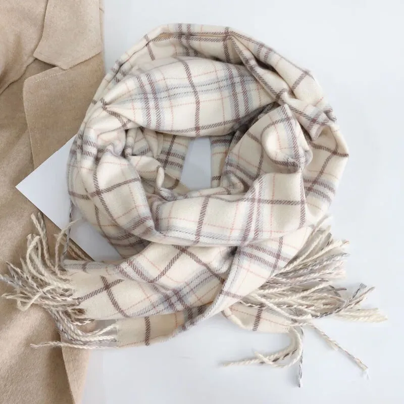 MUYKUY Knit Scarves Unisex-3