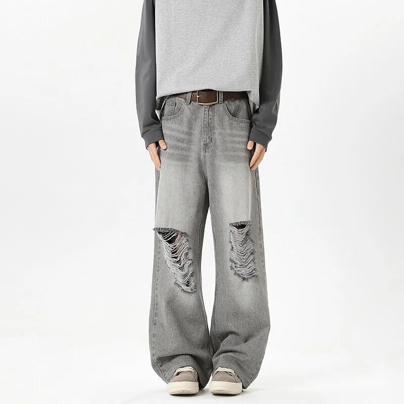 OTKSK Jeans Unisex Gray-2