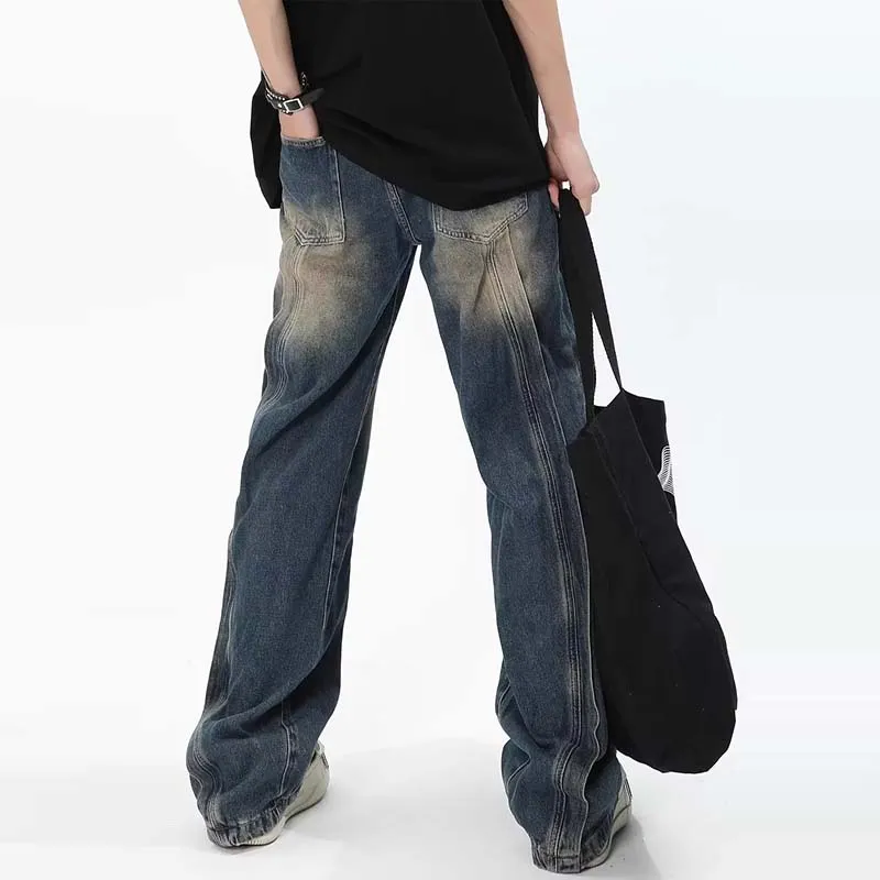 OTKSK Jeans Unisex Black Gray Color-8