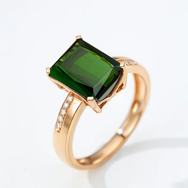 IL&CO. Natural Tourmaline Rings Women's-1