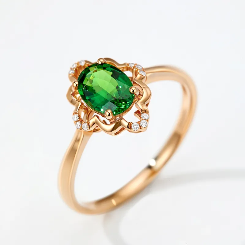 IL&CO. Natural Tourmaline Rings Women's-1