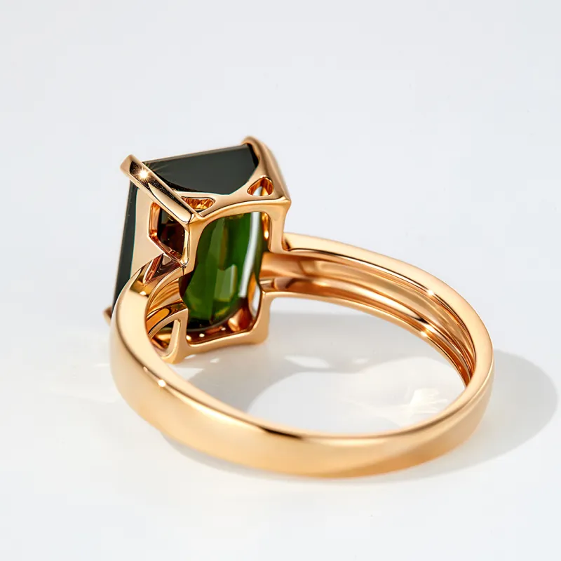 IL&CO. Natural Tourmaline Rings Women's-4