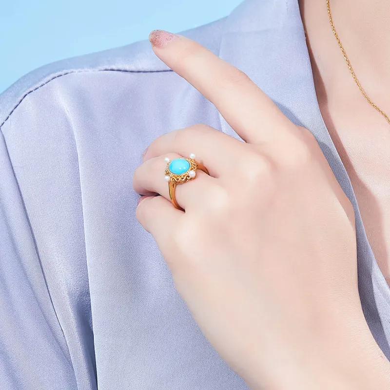 IL&CO. Fine Jade Rings Women's-6