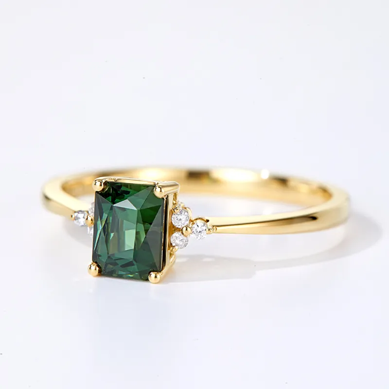 IL&CO. Natural Tourmaline Rings Women's-3