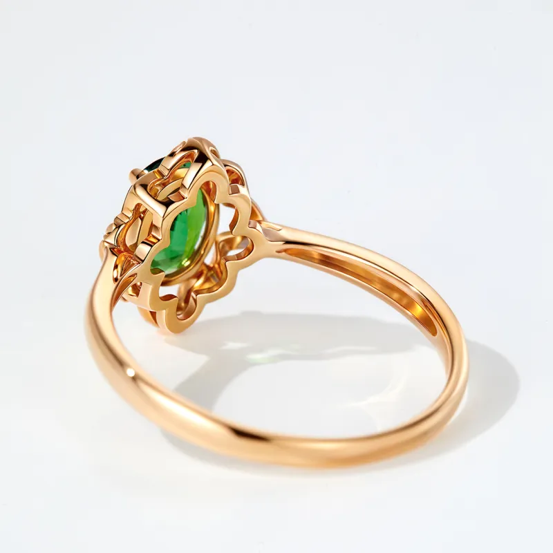 IL&CO. Natural Tourmaline Rings Women's-4