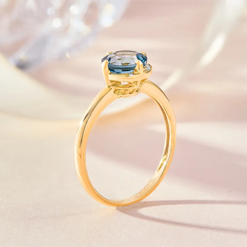 IL&CO. Colored Gemstone Rings Women's-3