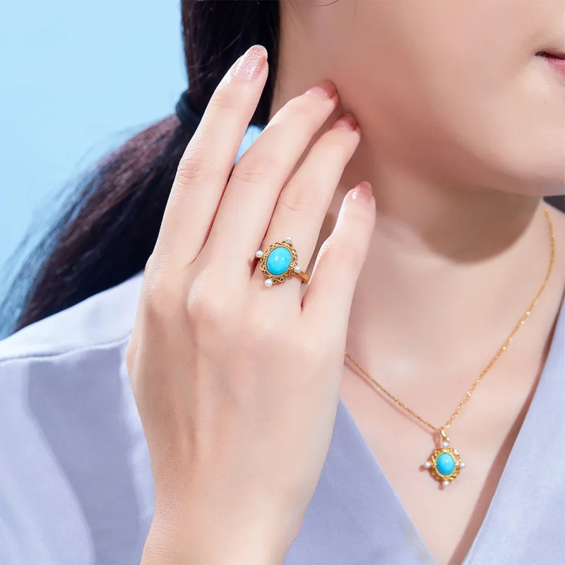 IL&CO. Fine Jade Rings Women's-5