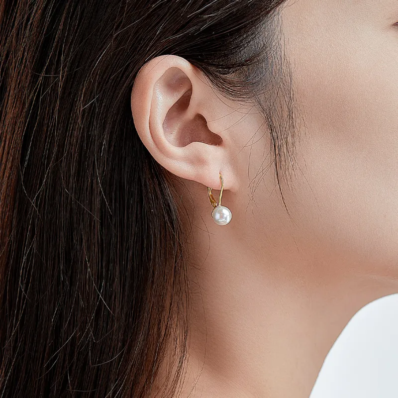 IL&CO. Saltwater Pearl Earrings Women's-6
