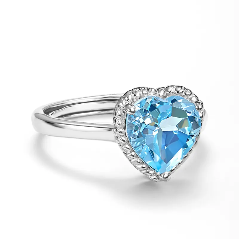 IL&CO. Colored Gemstone Rings Women's-3
