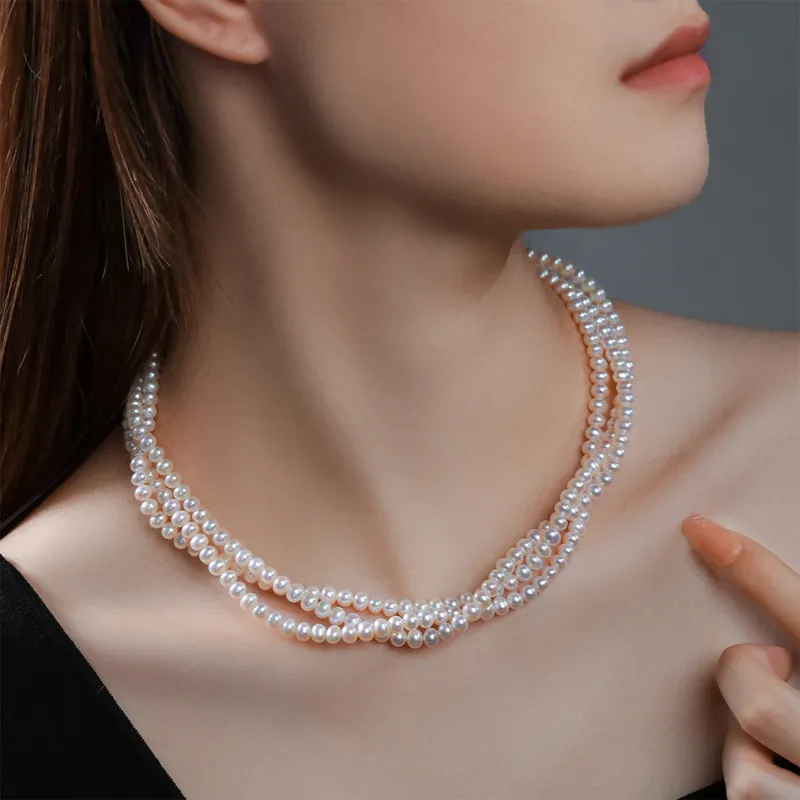 IL&CO. Freshwater Pearl Necklaces Women's-5