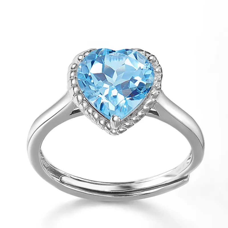 IL&CO. Colored Gemstone Rings Women's-2