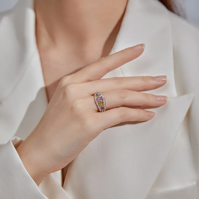 IL&CO. Tourmaline Rings Women's-5