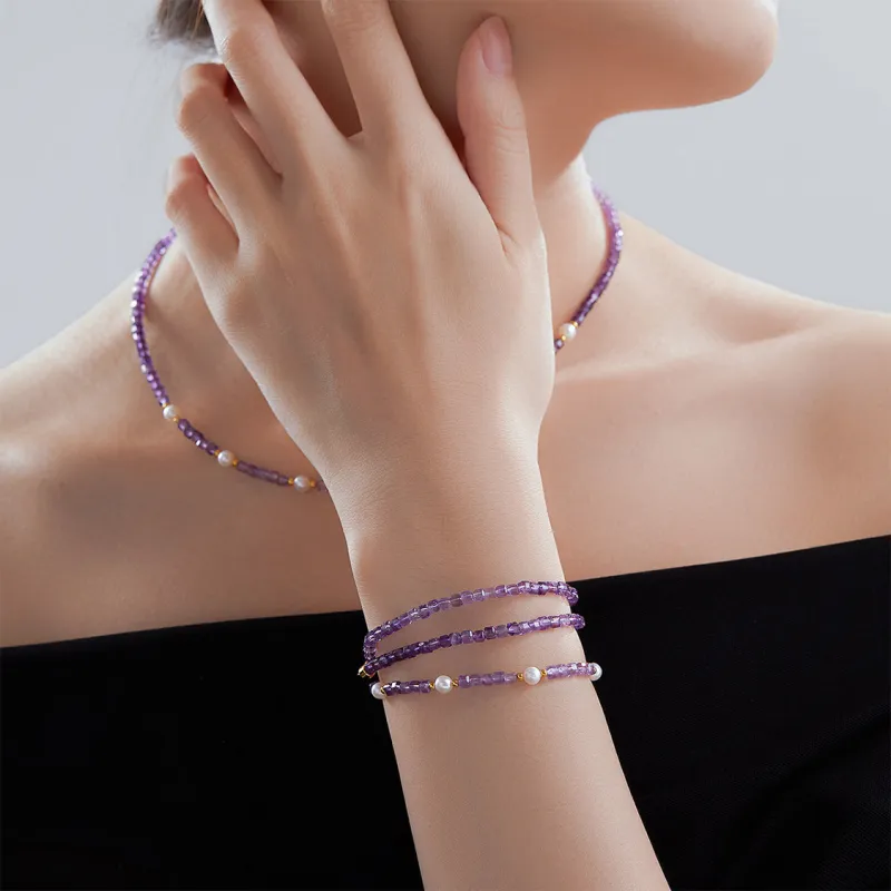 IL&CO. Crystal Necklaces Women's-6
