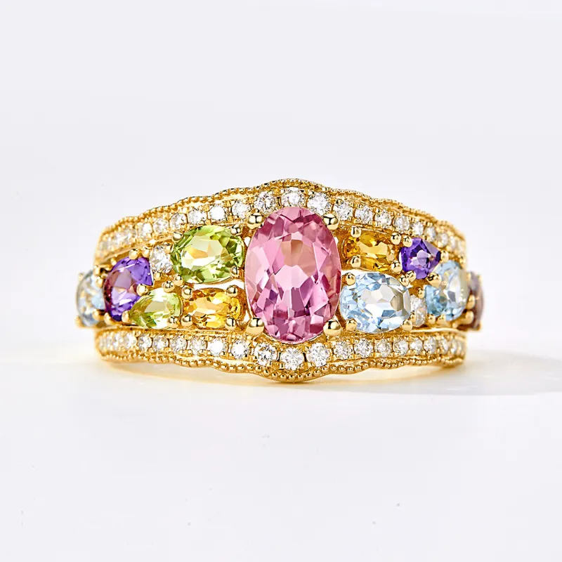 IL&CO. Tourmaline Rings Women's-2