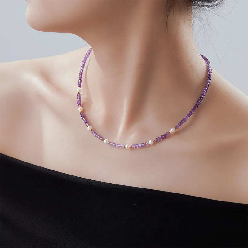 IL&CO. Crystal Necklaces Women's-5