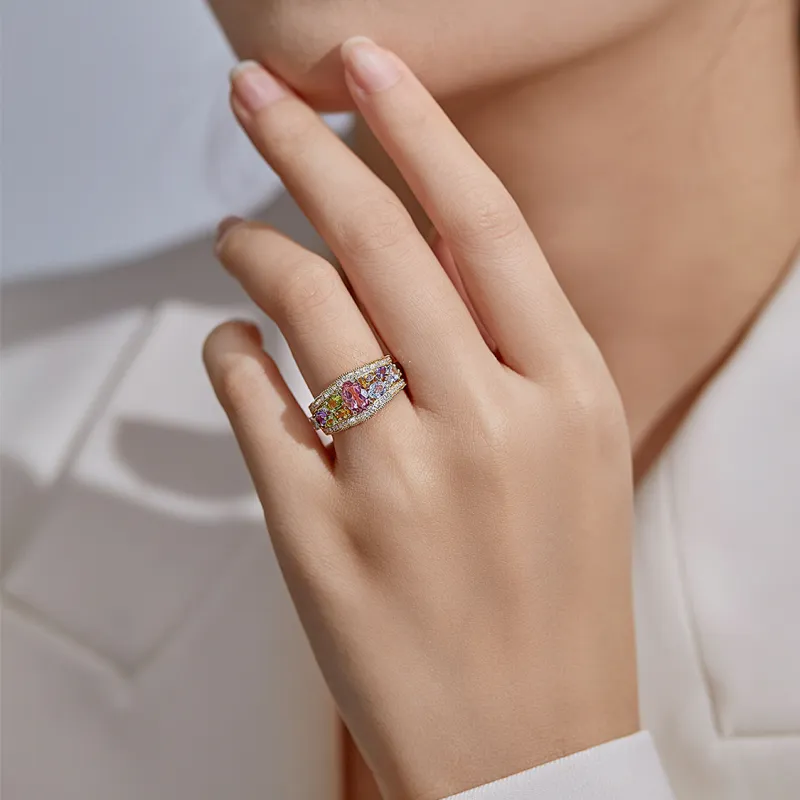 IL&CO. Tourmaline Rings Women's-6