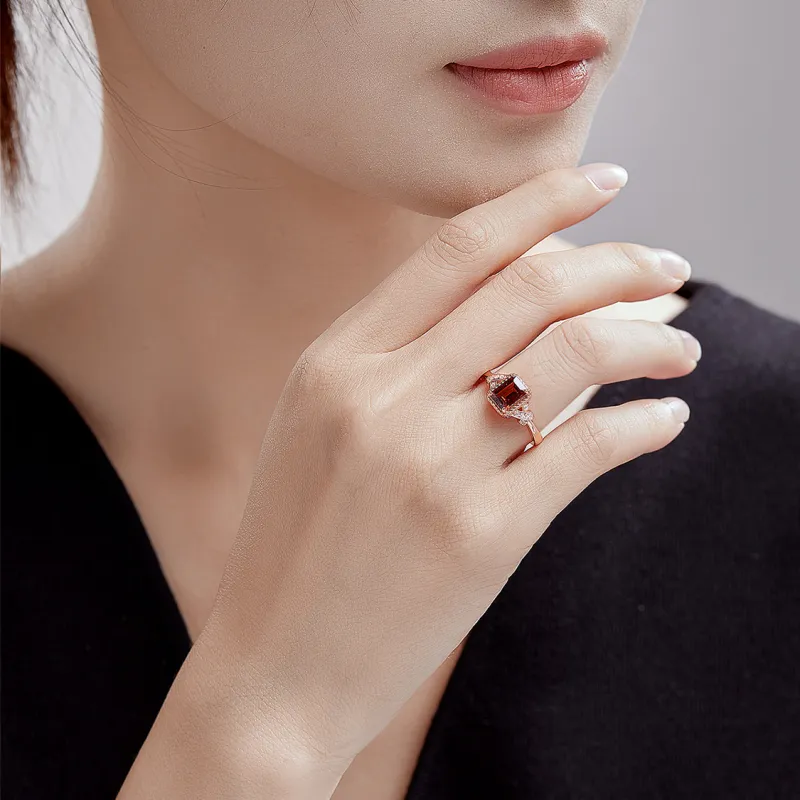 IL&CO. Colored Gemstone Rings Women's-6