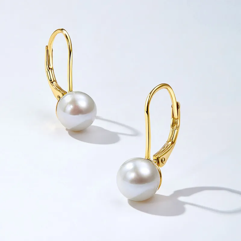 IL&CO. Saltwater Pearl Earrings Women's-2