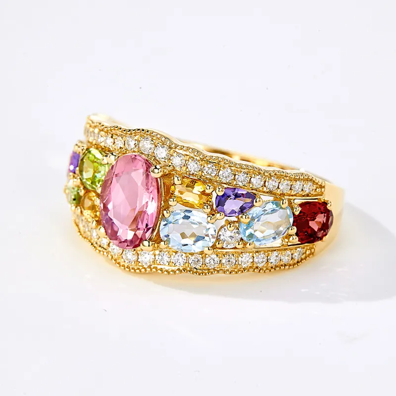 IL&CO. Tourmaline Rings Women's-3