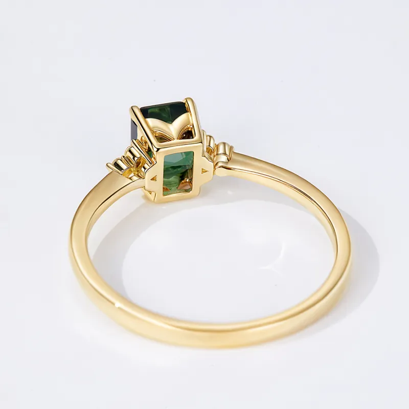 IL&CO. Natural Tourmaline Rings Women's-4