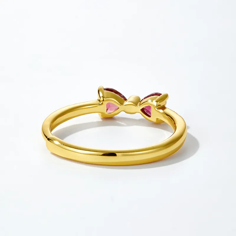 IL&CO. Natural Colored Gemstones Rings Women's-17