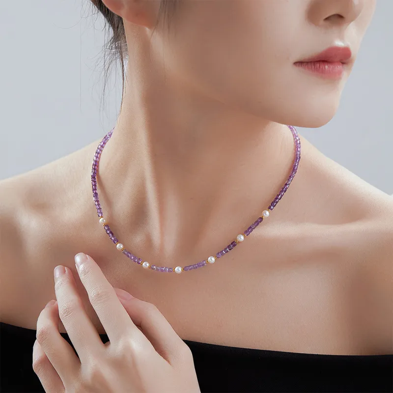 IL&CO. Crystal Necklaces Women's-4