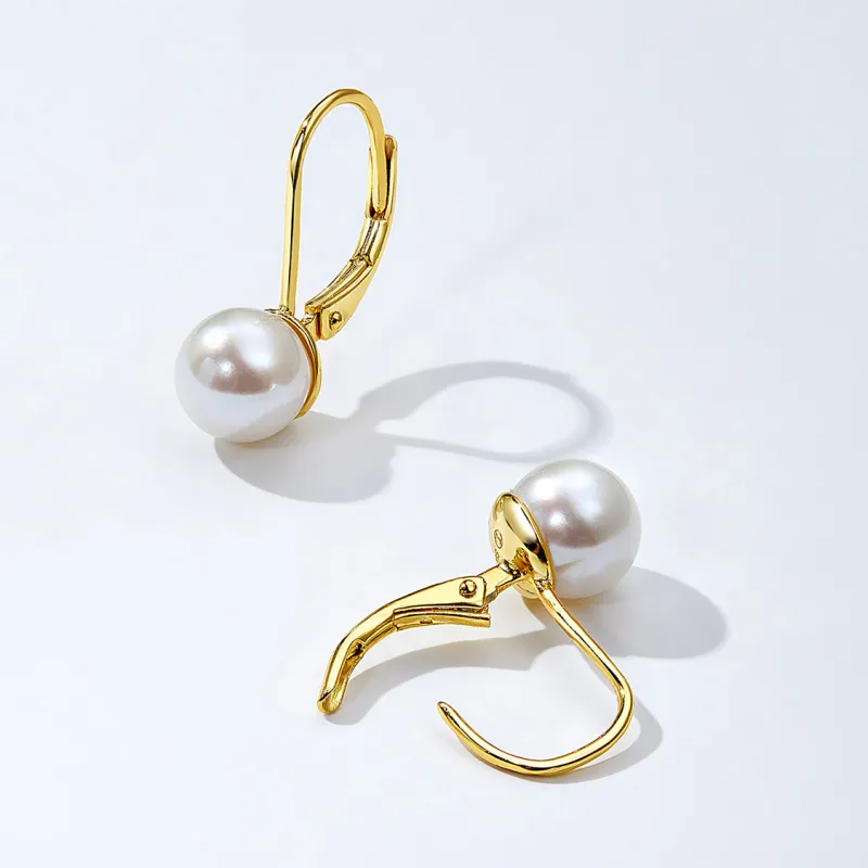 IL&CO. Saltwater Pearl Earrings Women's-3
