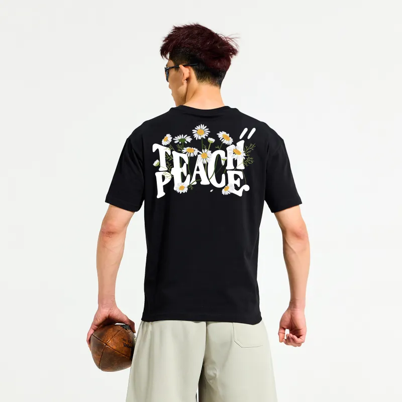 Teach Peace T Shirts Unisex-4