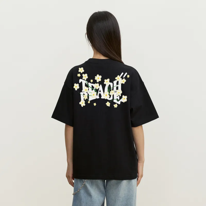 Teach Peace T Shirts Unisex-2