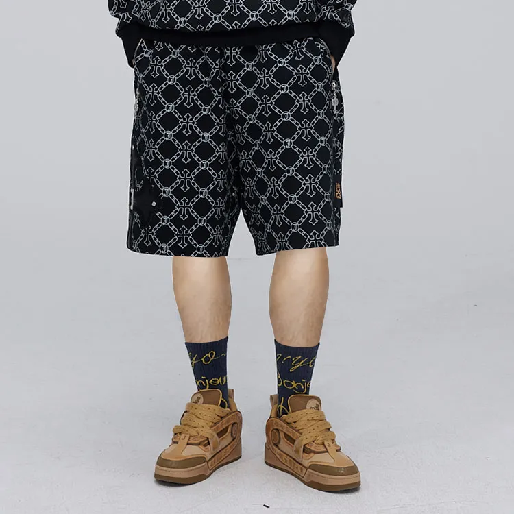 MRJ Casual Shorts Men's Extreme Night Black-2
