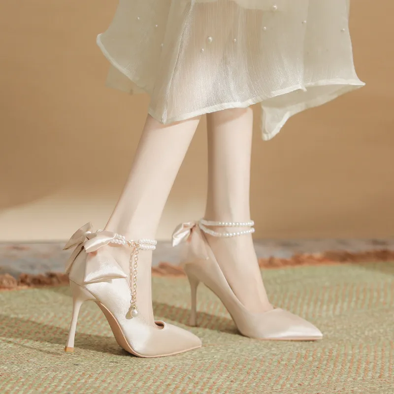 KATHRYN WILSON Slim Heel High Heels Women's-6