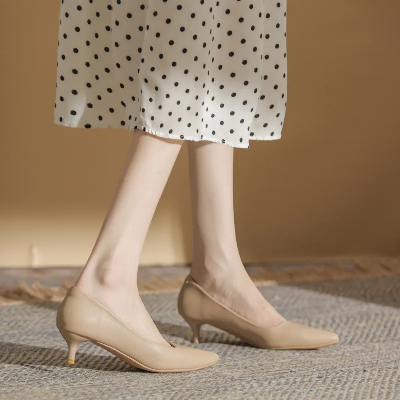 KATHRYN WILSON High Heels Women's Nude-19