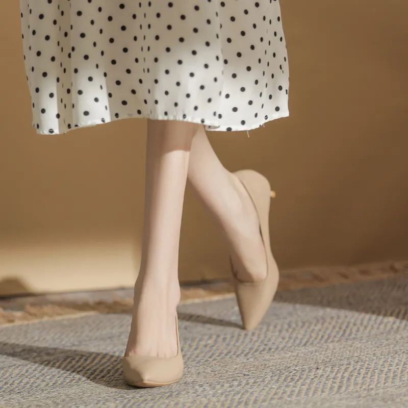 KATHRYN WILSON High Heels Women's Nude-17