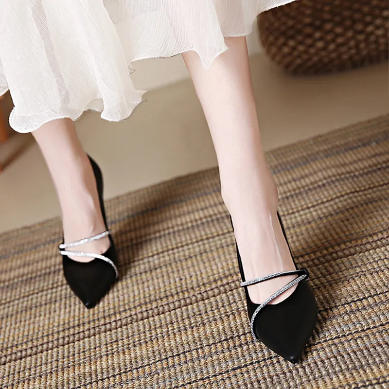 KATHRYN WILSON Slim Heel High Heels 7cm Women's-10