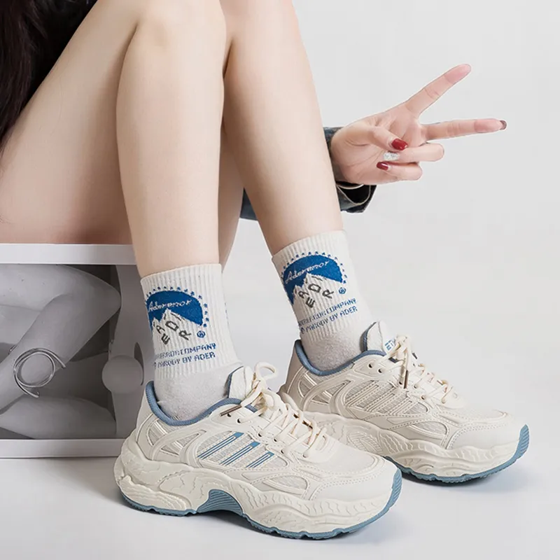 KATHRYN WILSON Durable Breathable Lightweight Low-Top Chunky Sneakers Women's-6