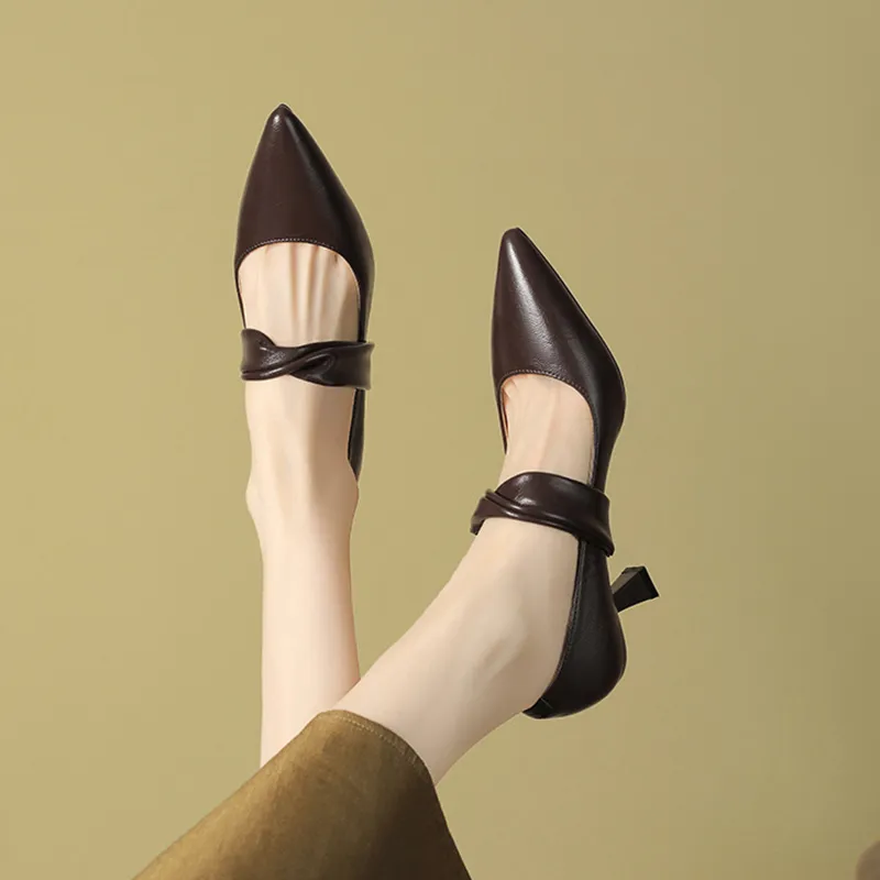 KATHRYN WILSON Slim Heel High Heels 6cm Women's-8
